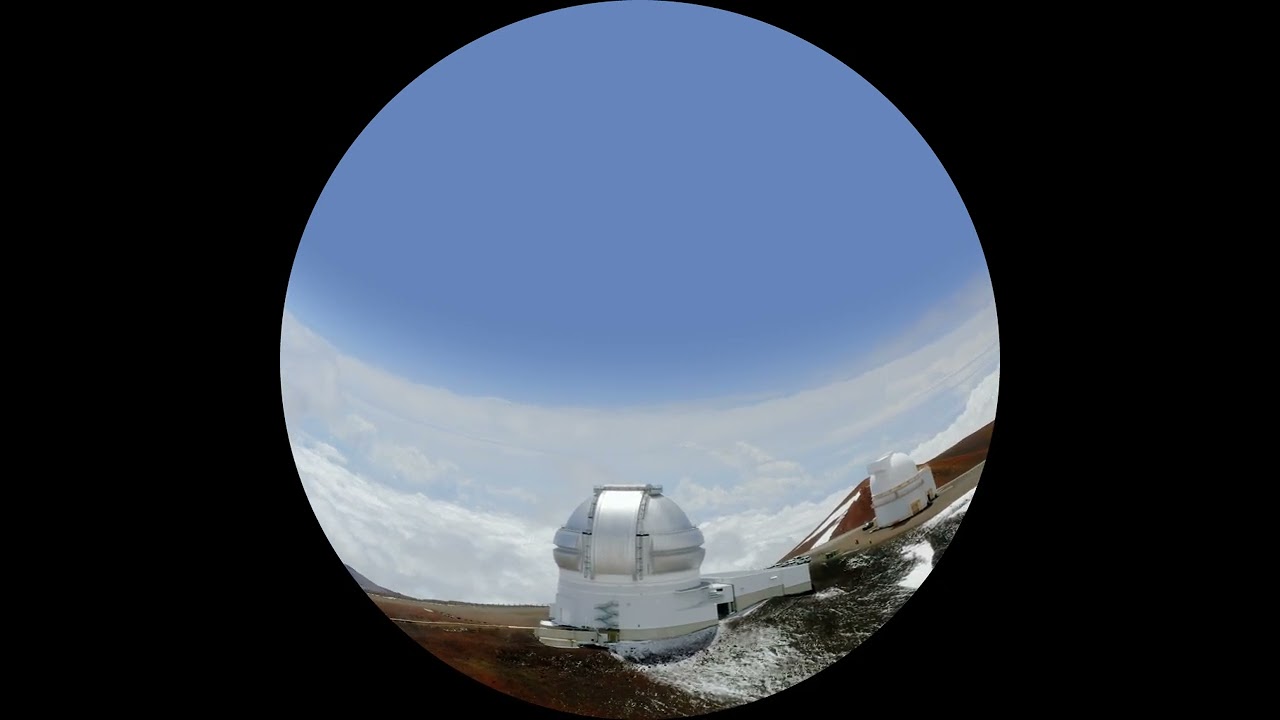Gemini North Telescope Fulldome