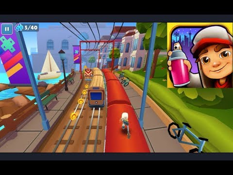 Cool Fullscreen Reverse Gameplay HD - Subway Surfers (Part 1)