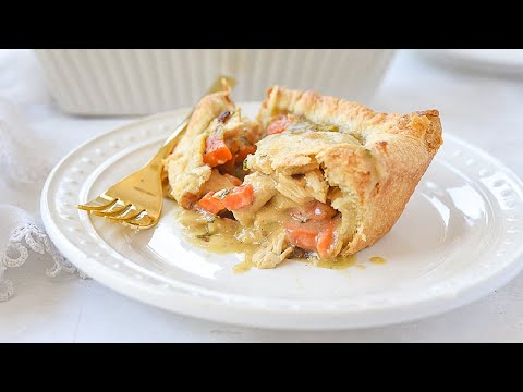CHICKEN POT PIE FOR TWO {Small Batch} The Perfect Comfort Food