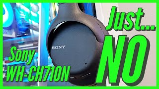 Sony WH-CH710N Active Noise Canceling Headphones