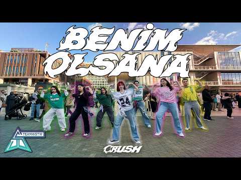 [TRPOP IN PUBLIC TÜRKİYE] CRUSH - BENİM OLSANA | ONE TAKE DANCE COVER [TEAMWSTW]