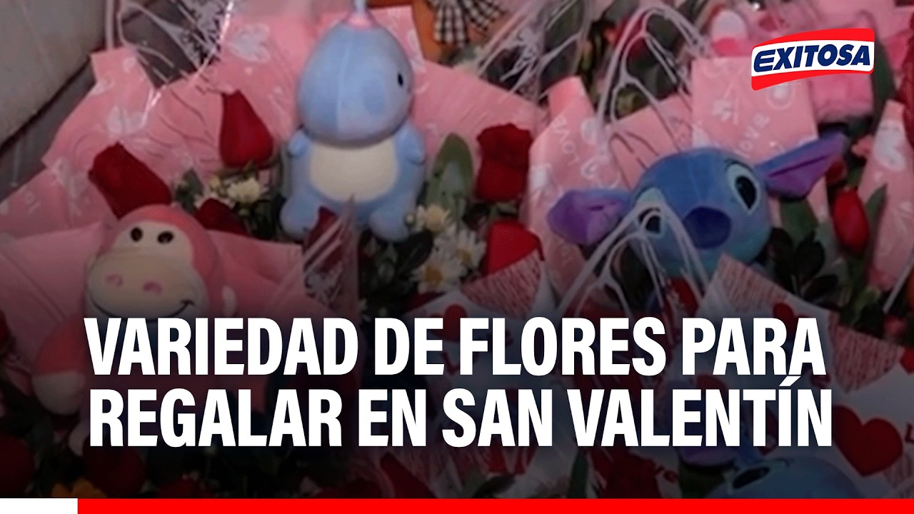 🔴🔵¿Aún sin regalo para San Valentín? El mercado de Piedra Liza tiene las mejores opciones en flores