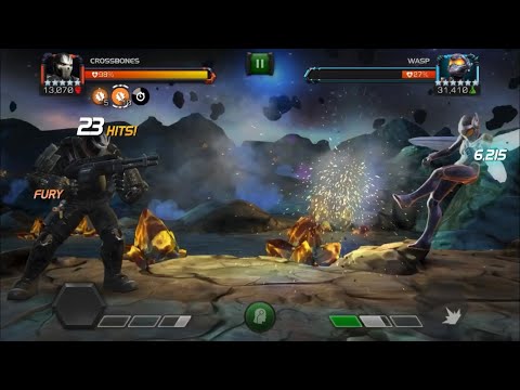 Rank 5 Crossbones on Act 6 - No mangog synergy - marvel conteat of champions
