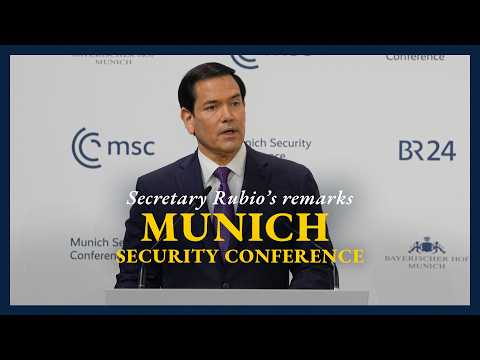 Rubio to Europe: America Will Not Be Caretaker of a Dying West