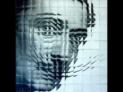 Salvadore Dali "Fractured" Portrait Using Quilting Pattern
