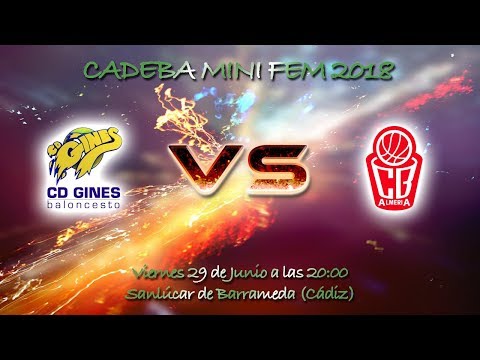 CADEBAMINIFEM 2018 - CD Gines - CB Almeria