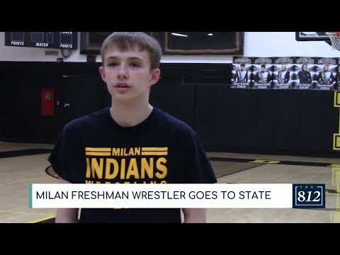 High school freshman advances to state wrestling championship