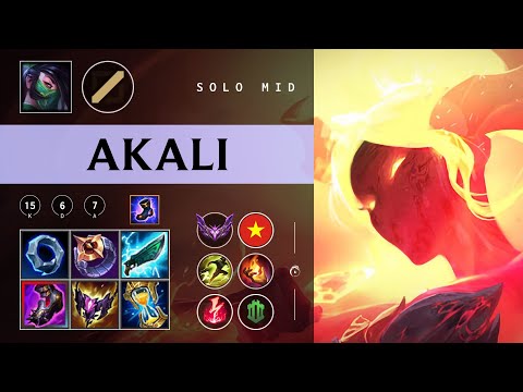 Akali Mid vs Diana - VN Master Patch 26.01