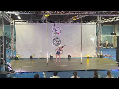 Gaia Pinna Pole Artistic Roma 2025