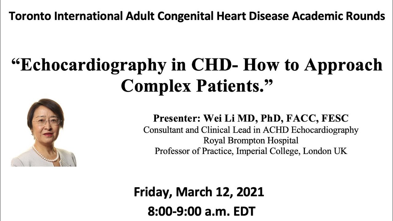 Echocardiographic Assessment of Complex CHD