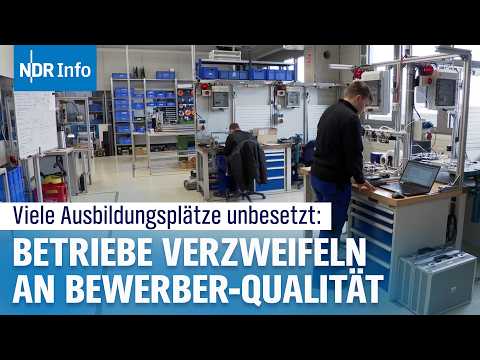 Warum Betriebe keine geeigneten Azubis finden | NDR Info