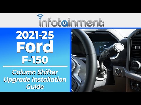 2021-2024 Ford F-150 - Column Shifter Upgrade installation Guide - Infotainment.com