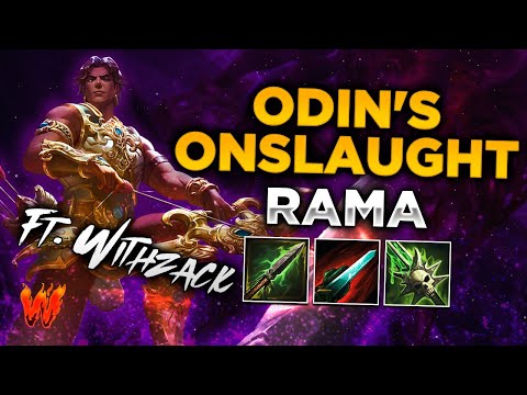 RAMA, PUES NO ESTABAN TAN MAL LOS ADCS AQUI XD ft. Withzack - Warchi - Smite Odin's Onslaught