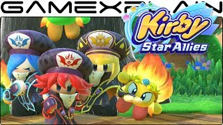 10 Minutes of the Three Mage Sisters Gameplay - Kirby Star Allies (Wave 3 DLC)