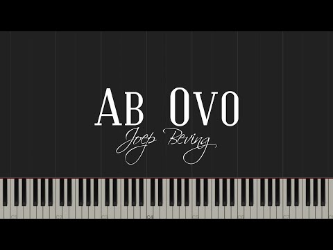 Ab Ovo - Joep Beving (Piano Tutorial)