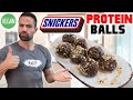 Köstliche PROTEIN Snickers Balls | Vegan & Top Nährwerte