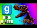 Gmod Hide and Seek Funny Moments - Dinosaur Museum, Peeking Game, Delirious's Closet (Garry's Mod)