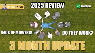2025 Robotic Mowers TESTED: 3 Month Comparo Kress, Yarbo, Mammotion, Navimow, Husqvarna