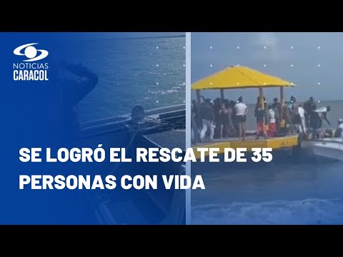 Al menos 6 muertos deja naufragio de embarcación con 40 migrantes en Chocó