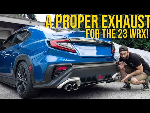 New Subaru WRX Gets ETS Extreme Catback!