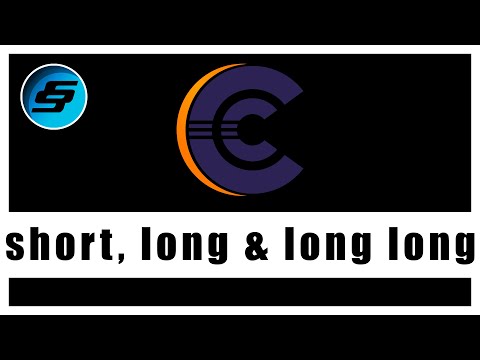 short long long long Variables Integers C Programming