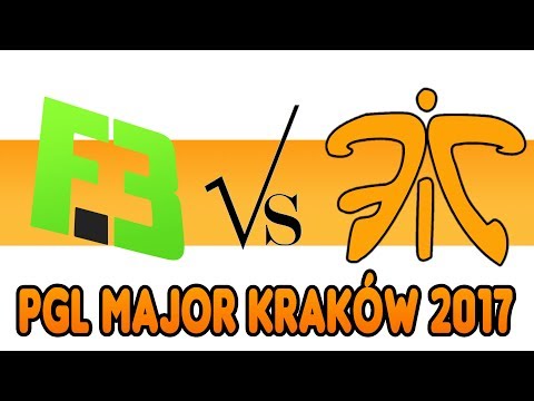 CS GO - Flipsid3 vs Fnatic -  PGL Major Kraków 2017 -  1 Round