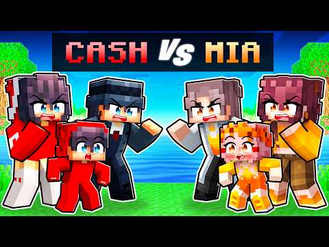 EPIC Minecraft Family Battle - Who Will Win?!