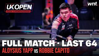 Robbie Capito vs Aloysius Yapp | Last 64 | 2025 UK Open Pool Championship