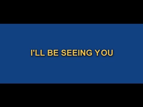 I'll Be Seeing You - Frank Sinatra