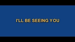 I&#39;ll Be Seeing You - Frank Sinatra (1961)
