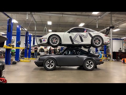 Thumbnail for Porsche builder puts a race car on TOP their Porsche Safari build as proof of quality.  CRAZY!!! by Porsche, video, Car, Vehicle, vide
