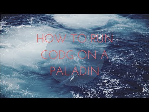 How to run codg on palidin - Neverwinter