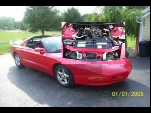 My 3.8L red pontiac stock firebird 97