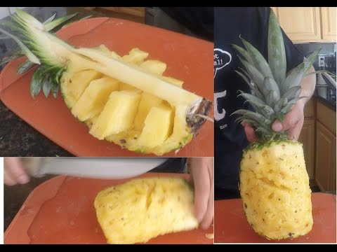Best  Ways To Choose, Cut and Serve Pineapples Easily and Quickly, 4K UHD