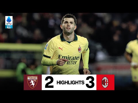 CHRISTIAN PULISIC: a brace for the comeback! | Torino 2-3 AC Milan | Highlights Serie A