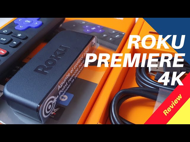 Vídeo relacionado con Roku Premiere Streaming Media Player HD/4K/HDR Control remoto simple y cable HDMI premium y incluido con cables Swanky Cable HDMI de 6 pies (3920R)