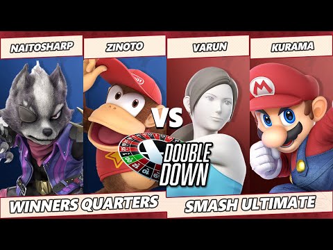 Double Down 2022 Winners Quarters - naitosharp & Zinoto Vs. varun & Kurama - SSBU Smash Ultimate