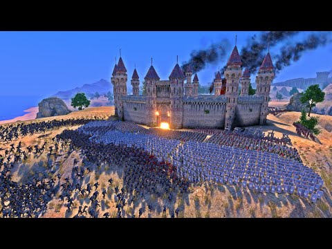 Dark Paladin Lay Sige To Castle - Ultimate Epic Battle Simulator UEBS 4K