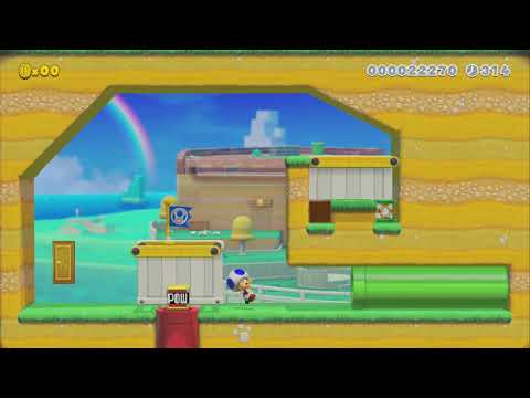 赤POW取扱者試驗 by セネルク - Super Mario Maker 2 - No Commentary 1bw