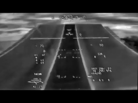 HUD View F-35B Ski Jump  HMS Queen Elizabeth 2021