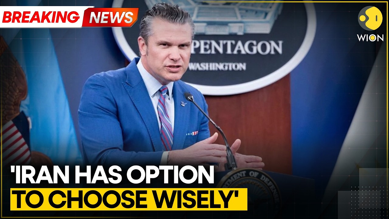 BREAKING: Hegseth Confirms Another Aircraft Carrier Will Join Hormuz Blockade | WION