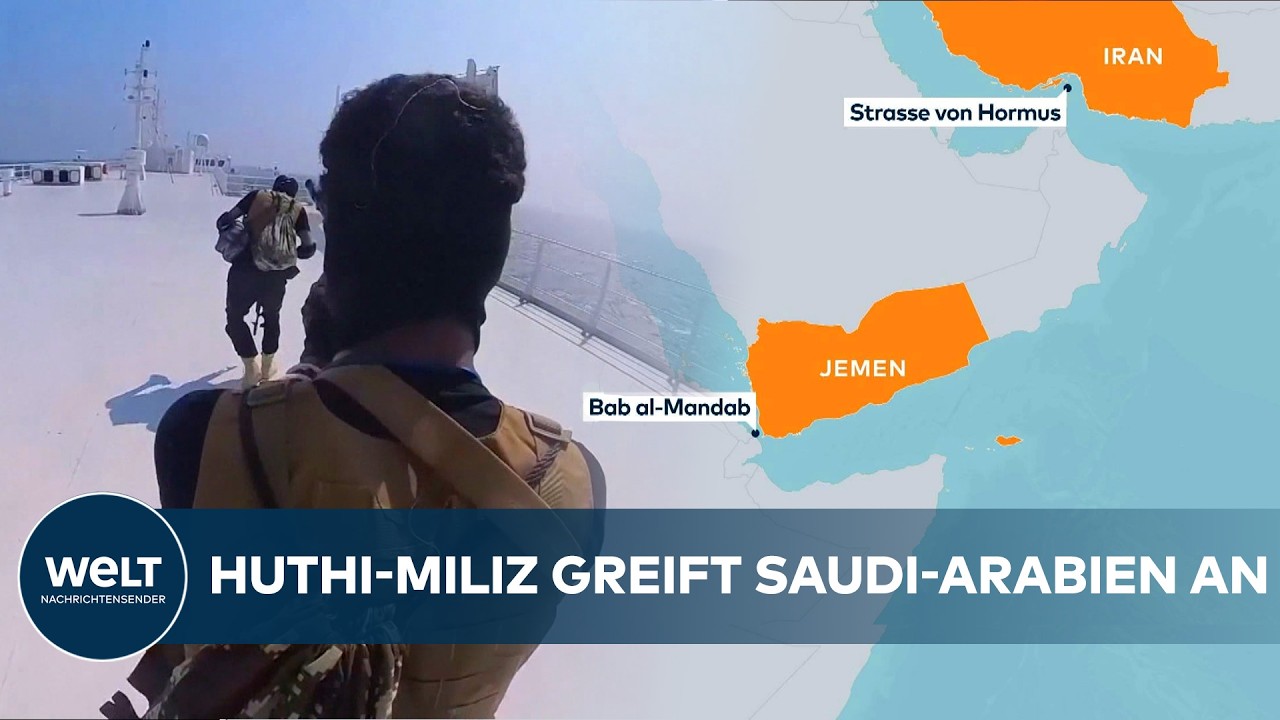 IRAN-KRIEG: Huthi-Miliz greift Saudi-Arabien an – Brände in Dschisan am Roten Meer gemeldet