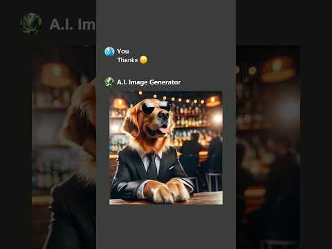 Mr. Dog outsmarted the waitress 😎 #ai #funny #aiart #memes #aigenerated #capybara #dog #sigma