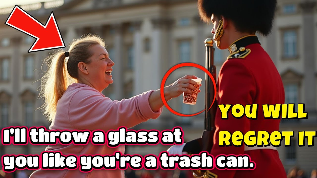 Karen Threw Trash At A Royal Guard. What Happened Next Will Surprise Everyone.
