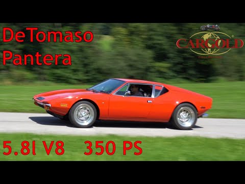 De Tomaso Pantera, 1972, Höllenmaschine mit 5.8l V8 und 350 PS