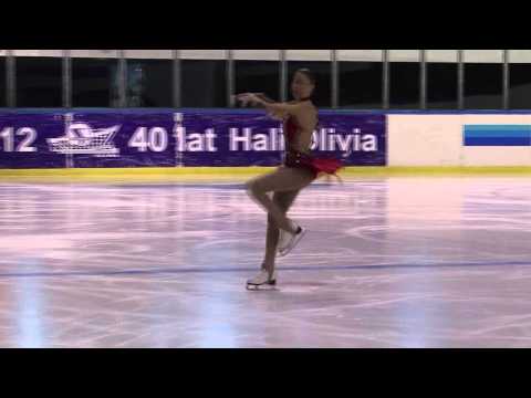12 Vasilena YAKIMOVA (BUL) - ISU JGP Baltic Cup 2013 Junior Ladies Short Program