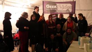 preview picture of video 'Geek Faëries 2014 : 2eme jour d'installation'
