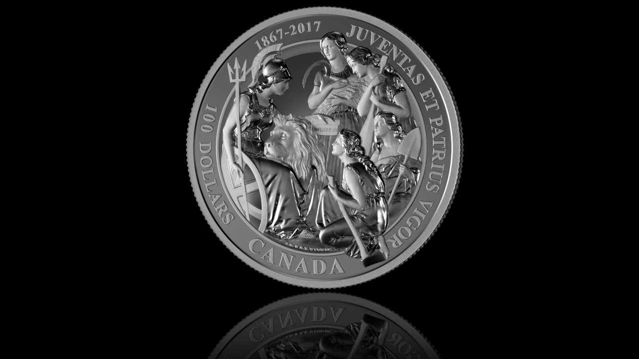 Canadian Federation Medals: Juventas et Patrius Vigor - The 1867 Confederation Medal