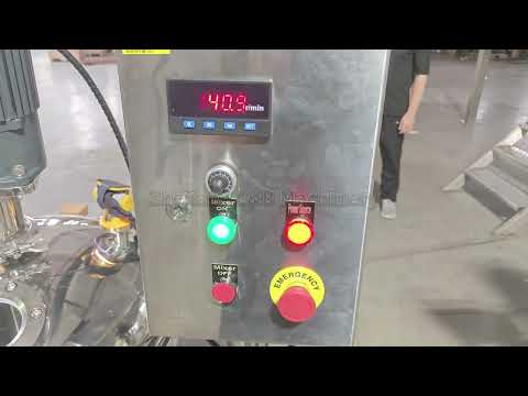 stainless steel ss304 100L mixing tank with paddle mixer