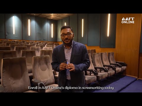 AAFT Online’s Screenwriting Diploma Program with Arghya Kayal